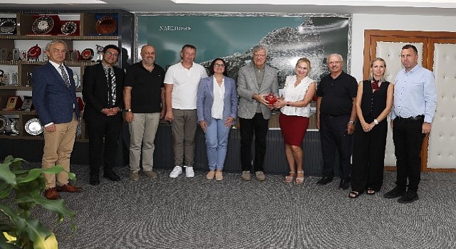 Ukrayna Heyetinden Başkan Engin'e Ziyaret