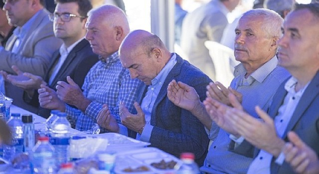 Başkan Soyer şehit Ünal Sipahi'nin mevlidine katıldı
