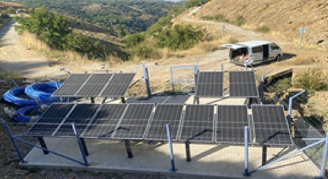 İZSU, Güneş Enerjisi ile Çalışan İçme Suyu Kuyularını Hizmete Aldı