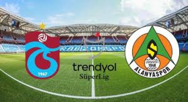 Trabzonspor Alanyaspor Karşılaşması 11'leri Açıklandı