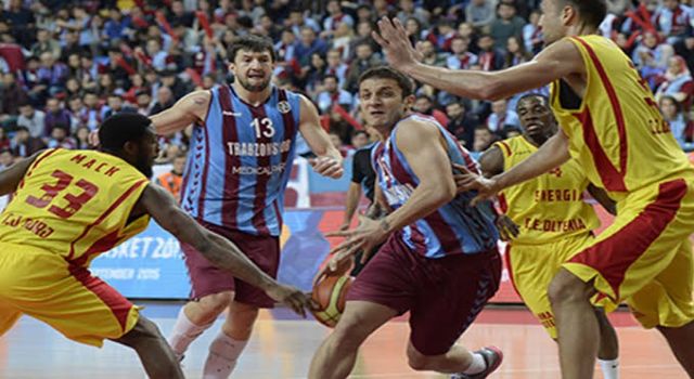 Trabzonspor Basketbol Fırtınası Yine Sert Esti