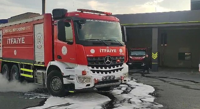 Kocaeli İtfaiyesi, 2 araç ve 5 personelle Bolu'da