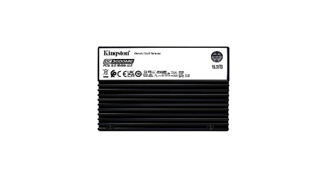 Kingston Digital, Kurumsal Sınıf Gen5 Veri Merkezi SSD'sini Piyasaya Sürdü