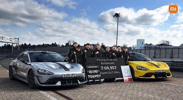 Xiaomi SU7 Ultra, Nürburgring'de Elektrikli Üst Segmentte Rekor Kırdı