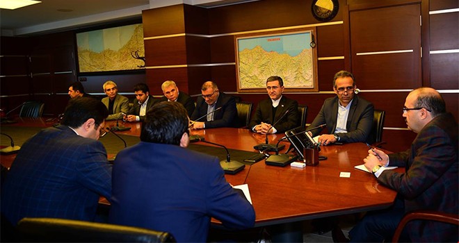İran Heyeti Trabzon’da