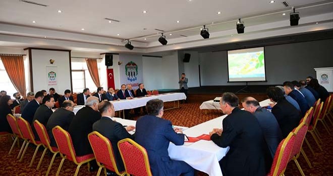 Hıdırnebi Yaylası Turizm Master Planı toplantısı yapıldı