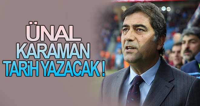Ünal Karaman rekora koşuyor