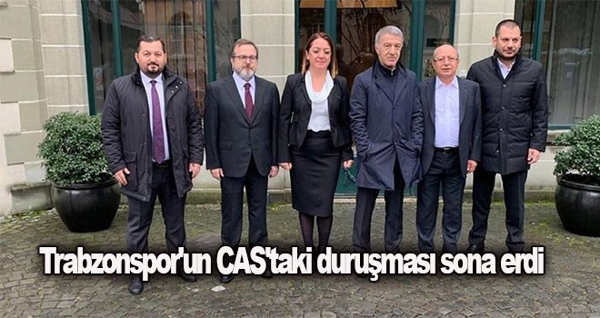 Trabzonspor CAS'tan umutlu