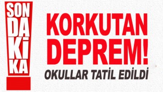 Elazığ'da peş peş deprem!