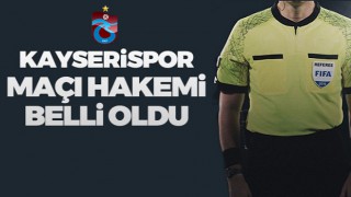 Kayserispor Maçı Hakemi Belli Oldu