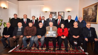 ‘Kıbrıs Karması’ Oyuncuları Trabzon Büyükşehir'i ziyaret eti
