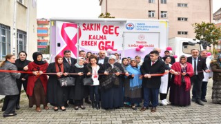 Trabzon'da Mobil Mamografi Aracı Hizmete Girdi