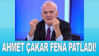 Ahmet Çakar'dan sert hakem tepkisi!