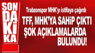 TFF'den flaş açıklama