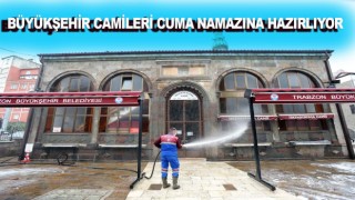 Büyükşehir, camileri cuma namazına hazırlıyor