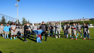 Trabzonspor, akşam antremanını tamamladı
