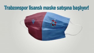 Trabzonspor lisanslı maske üretimine başladı!