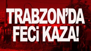 Trabzon'da kaza!