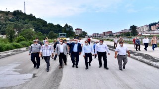 Başkan Zorluoğlu Çarşıbaşı Yavuz Grup Yolu'nda