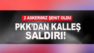 Hakkari'de 2 askerimiz şehit oldu