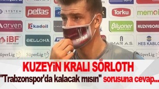 Sörloth maç sonu transfer mesajı verdi!