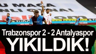 Trabzonspor 2 - 2 Antalyaspor