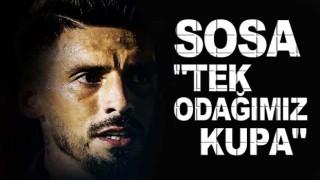 Türkiye Kupası final maçı öncesi Jose Sosa açıklamalarda bulundu
