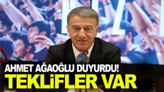 Ahmet Ağaoğlu'dan transfer açıklaması!