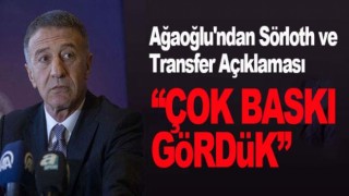 Ahmet Ağaoğlu'ndan Sörloth açıklaması