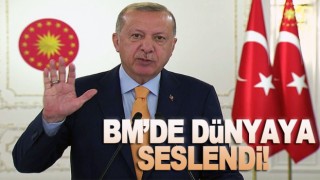Cumhurbaşkanı Erdoğan'ın Birleşmiş Milletler Genel Kurul konuşması