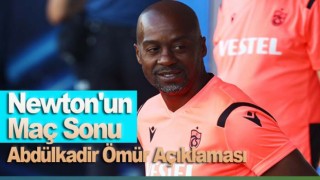 Eddie Newton maç sonu açıklaması! Abdülkadir sakatlığı