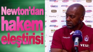 Newton’dan hakem eleştirisi