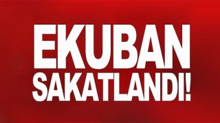 Trabzonspor'da şok! Ekuban sakatlandı