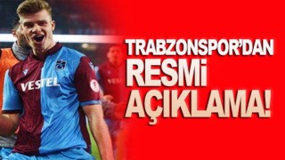 Trabzonspor'dan Sörloth Açıklaması