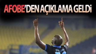 Afobe'den Maç Sonu açıklaması!