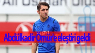 Canlı yayında, Abdülkadir Ömür'e Eleştiri!