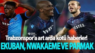 Trabzonspor'a art arda kötü haberler!