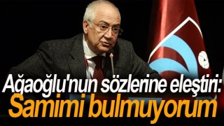 Hayrettin Hacısalihoğlu'dan Ağaoğlu'na eleştiri!