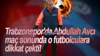 Abdullah Avcı Maç sonu değerlendirmesi