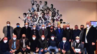 Başkan Zorluoğlu Trabzonspor'un efsaneleriyle buluştu