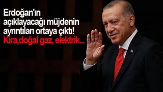 Erdoğan'ın açıklayacağı müjdenin ayrıntıları ortaya çıktı!