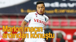 Marlon maçın ardından konuştu