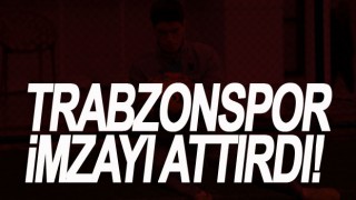 Trabzonspor altyapıdan oyuncu ile sözleşme imzaladı