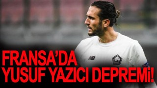 UEFA Avrupa Ligi'nde Yusuf Yazıcı Depremi