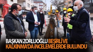 Murat Zorluoğlu Beşirli ve Kalkınma Mahallelerini inceledi