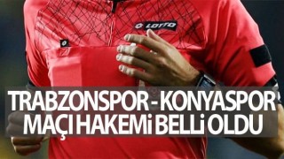 Trabzonspor-Konyaspor maçının hakemi belli oldu
