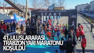 41. Uluslararası Trabzon Yarı Maratonu koşuldu