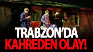 Trabzonda kahreden olay! Yaşlı çift hayatını kaybetti