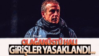 Trabzonspor'da Koronavirüs Giriş/Çıkış Tedbirleri