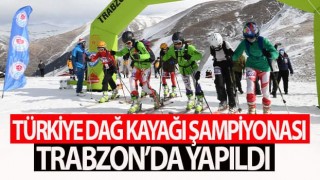 Türkiye dağ kayağı şampiyonası Trabzon'da yapıldı